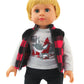 American Fashion World Boy’s Outdoorsy 3 Piece Vest and Pant Sets for 18-Inch Dolls | Premium Quality & Trendy Design