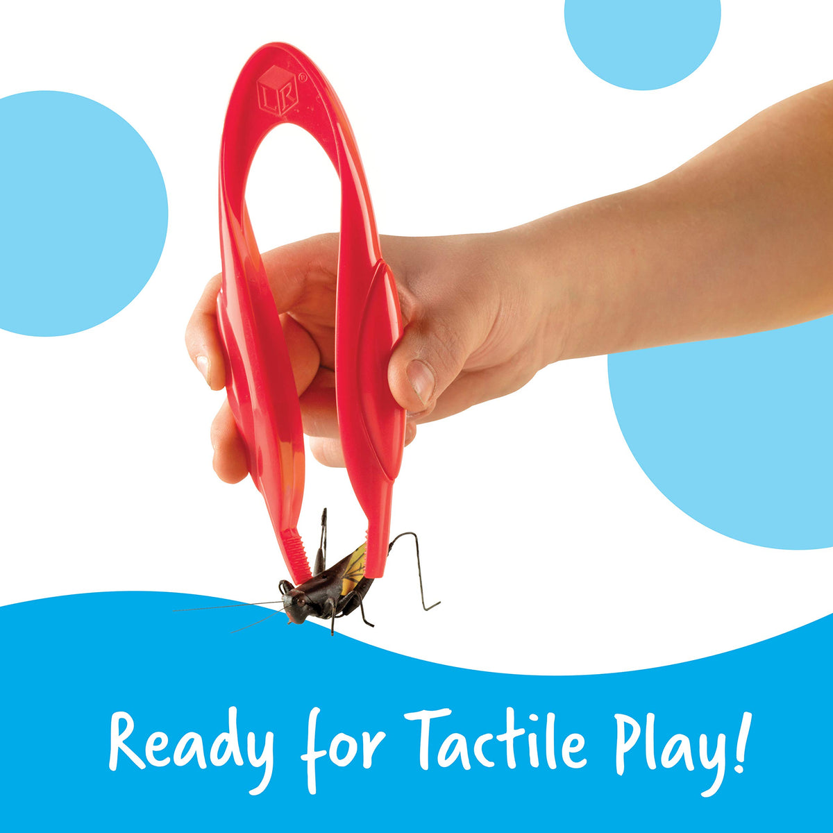 Learning Resources Jumbo Tweezers - Sensory Bin Tools , Water Table Toys, Montessori Grabber Tool, School and Teacher Supplies, Toddler Activities