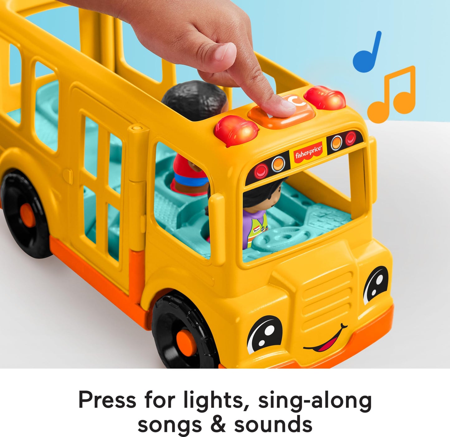 Fisher-Price Little People School Bus Toddler Toy
