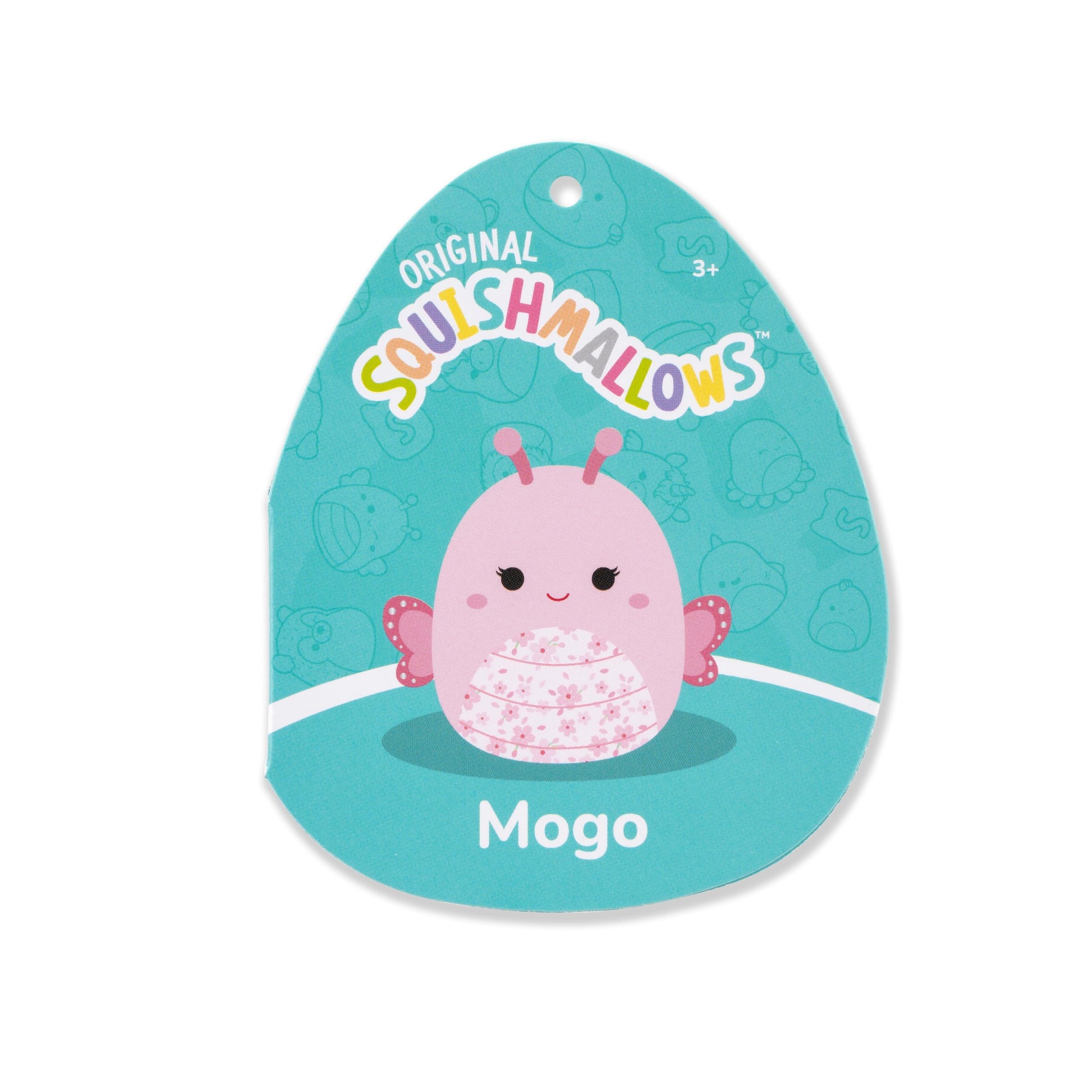 Squishmallows Original 12in Mogo The Pink Sakura Butterfly - Official Jazwares Plush (Medium-Sized)