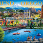 Boardwalk Bend, Oregon 500 Piece Jigsaw Puzzle Scenic Outdoor River Puzzles with Premium Box, Gift for Adults and Family 16"x20"