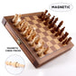 GSE Games & Sports Expert 10" Magnetic Chess Set, Wooden Chess Board Game Set with Drawers, Classic Portable Travel Board Game for Kids & Adults