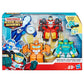 Playskool Heroes Transformers Rescue Bots Academy Rescue Team Pack, 4 Collectible 4.5" Converting Action Figures, Toys for Kids Ages 3 & Up (Amazon