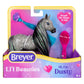 Breyer Horses Mane Beauty Li'l Beauties | Dusty - Horse | Brushable Mane and Tail | 4.25" L x 3.25" H | Model #B-MB-10378