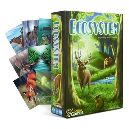 Ecosystem - A Family Card Game about Building Habitats | Learn about Animals, Ecology & Biodiversity for Kids, Adults, Families or the classroom! Fun