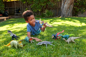Mattel Jurassic World Dominion Roar Strikers Dinosaur Action Figure with Roaring Sound & Attack Action, Pternanodon Dino Toy Includes Downloadable App