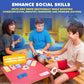 Chitchat Connect Conversation Game | Break the Ice Game for Therapy & Play | Counseling Office Must-Have | Ideal for Therapists & Parents | Build