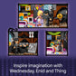 LEGO Wednesday & Enid's Dorm Room Playset - Building Toy for Pretend Play with 4 Minifigures - Wednesday Addams Doll for Kids, Girls & Boys, Ages 10+