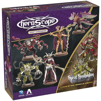 Renegade Game Studios Heroscape Heroes of Aboreas 5 Unique Figures