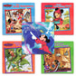 Mickey Mouse Bath Toys Set - 5 Pc Bundle with 5 Mickey Mouse Learn to Read Board Books | Mickey Bath Time Book