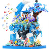 ConLinktion Cherry Blossom Tree Building Set with Gift Box, Ocean World Aquarium Building Lights Building Kit 2769Pcs, Ideas Gift Building Toy