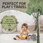 Kids Preferred Where The Wild Things are 4 Piece Plush Set - Max, Moishe, Tzippy, and Bernard Stuffed Animals, Crinkle Feet and Bean Filled Bottom.