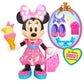Disney Junior Sweets & Treats Minnie Mouse, Interactive 10-Inch Doll with Lights, Sounds, and Accessories, Kids Toys for Ages 3 Up, Amazon Exclusive