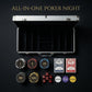LOYCHIP 300pc Poker Chip Set 11.5g Numbered Aluminum Case Texas Holdem