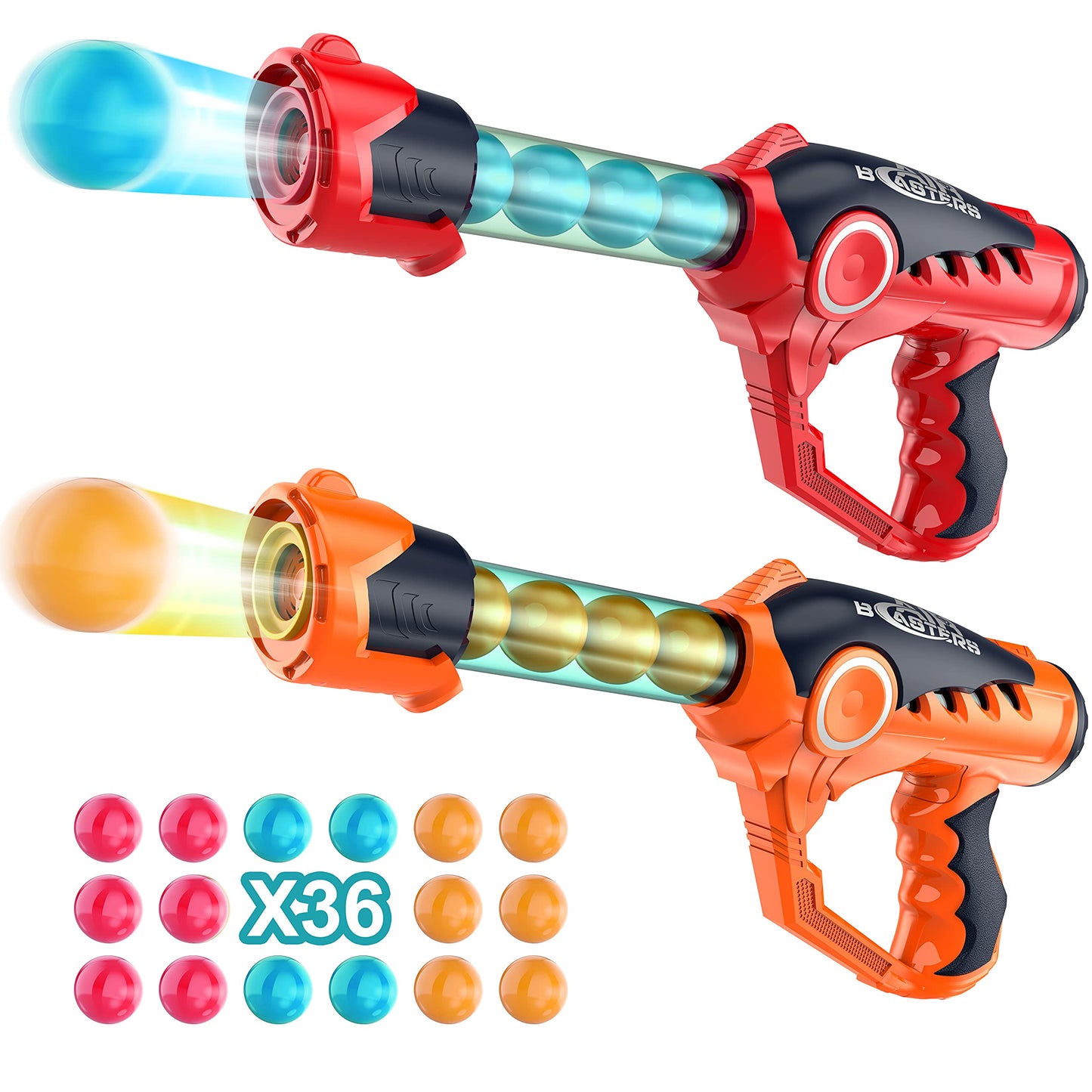 Shooting Game Toy for Age 6, 7, 8, 9, 10+ Years Old Kids, Girls, Boys - Foam Ball Popper Air Guns Toy & 36 Foam Bullet Balls, Sniper Kids Gun Toy