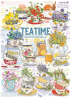Cobble Hill 1000 Piece Puzzle - Tea Time - Sample Poster Included