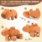 SuzziPals Capybara Stuffed Animal with Babies Inside, 5PCS Capybara Plush Set with Mommy & 4 Baby Capybaras, Soft Pillow Plush for Bedroom Decor