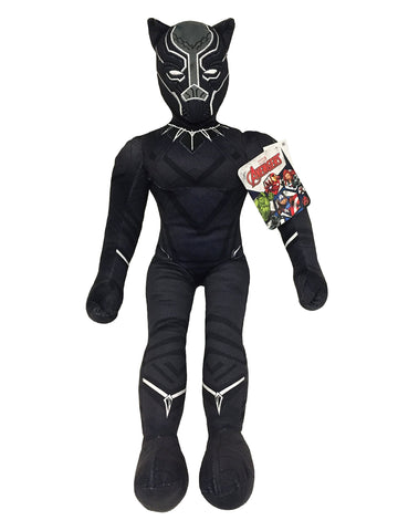 Marvel Black Panther Plush Stuffed Pillow Buddy - Kids Super Soft Polyester Microfiber, 27 inch (Official Marvel Product)