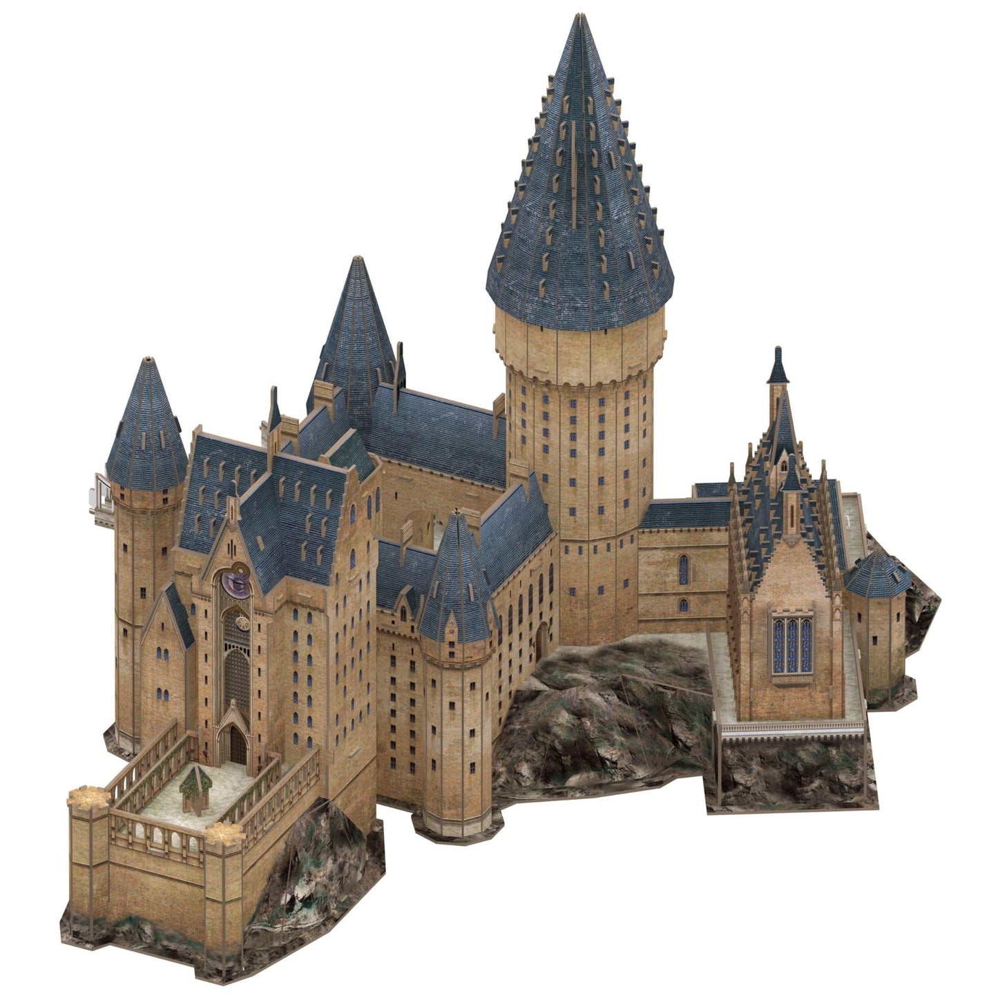 4D Cityscape Harry Potter Great Hall Paper 3D Puzzle Standard, Multicolored