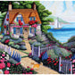 Buffalo Games Joseph Holodook, Seaside Cottage Garden, 1000 Piece Puzzle