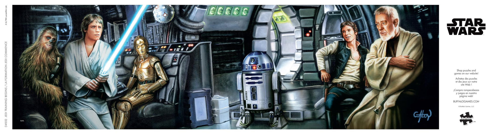 Buffalo Games - Star Wars™ Jedi Training Begins - 750 Piece Jigsaw Puzzle