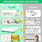 NASHRIO Montessori 24 Themes Busy Book for Toddlers 3-5, Engaging Preschool Learning Activities for Home School Travel - Educational Toy for 3-6 Year