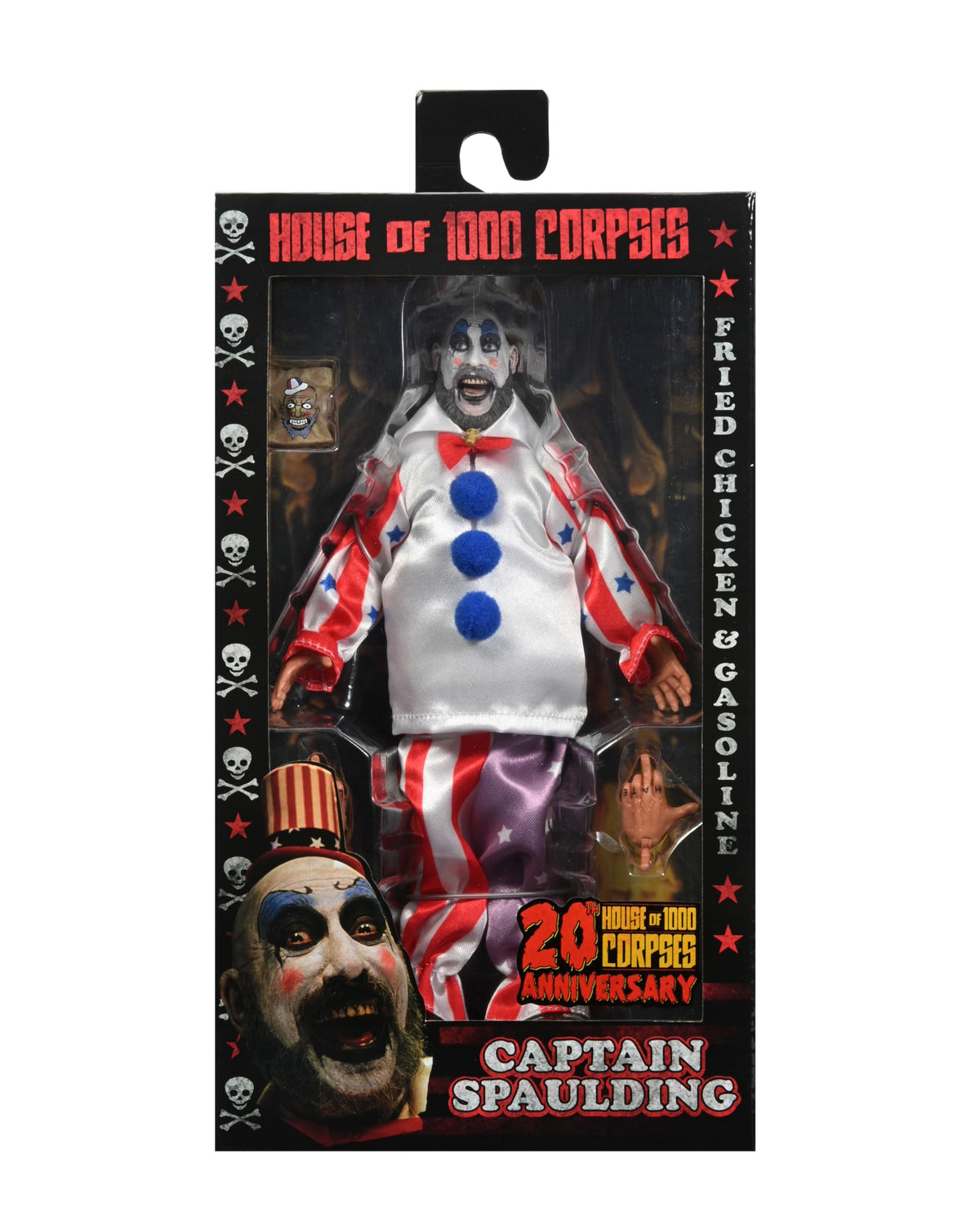 NECA Captain Spaulding (House of 1000 Corpses) - 20th Anniversary - 8" Clothed Figure