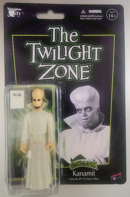 Twilight Zone Kanamit 3-3/4 inch Glow-in-The-Dark Action Figure Entertainment Earth Exclusive