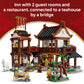 LEGO Chinese Festivals Ancient Moon-Gazing Inn - Building Toy for Boys & Girls, Ages 9+ - Spring Festival Decorations & Craft Kit - 80121