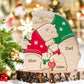 JOBFLY Personalized Wooden Hugging Bears Family Puzzle Mama Bear Puzzle