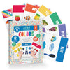 Jumbo Focus Cards™ Made in USA. 12ct Extra-Large Flash Cards - 12 Months+. Colors, Animals, Food & Objects. 7.5" x 10". Over 140 Photos. Used by