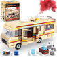 OrbBlaster Rvs Building Set, Upgraded Creative Rvs Building Bricks Merchandise, Camper Van Building Set Toy for Boys Age 12+