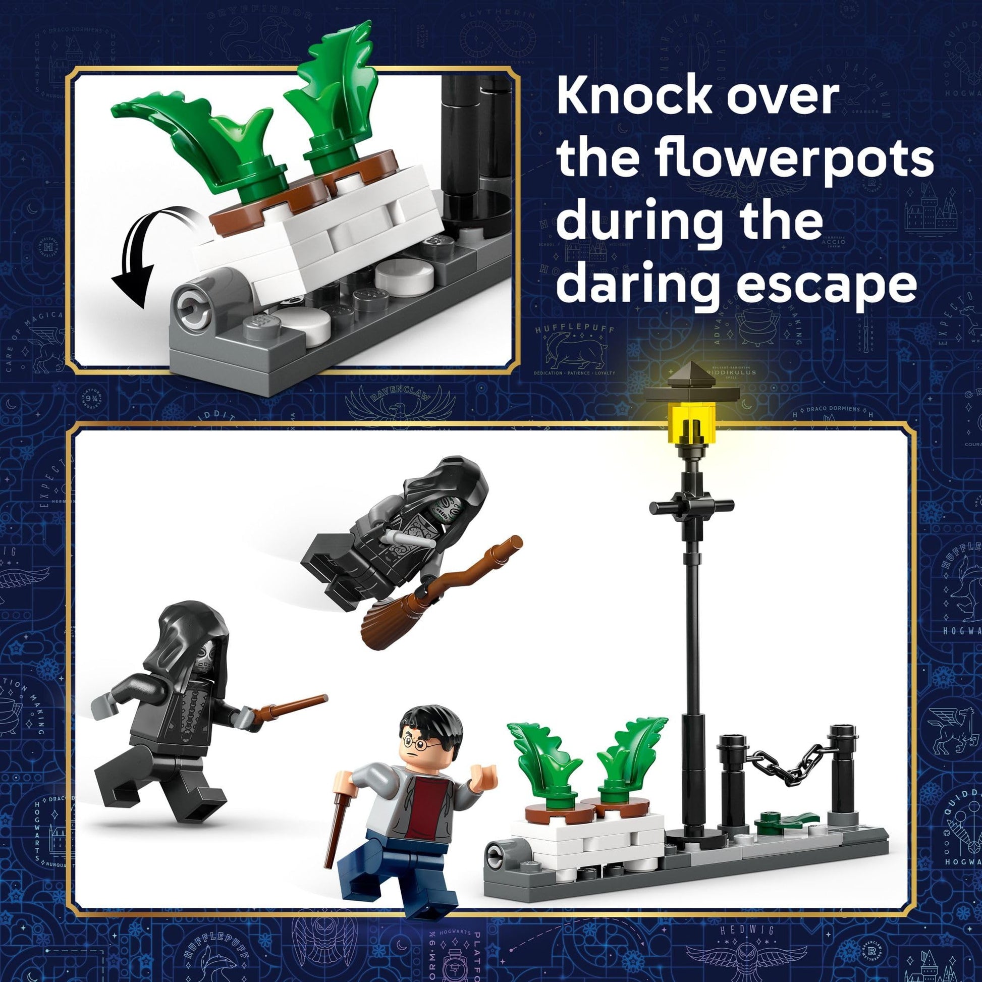 LEGO Harry Potter Hagrid & Harry’s Privet Drive Escape Building Toy for Boys & Girls - Pretend Play Set for Kids, Ages 8+ - W/Mini Hagrid's Motorcycle