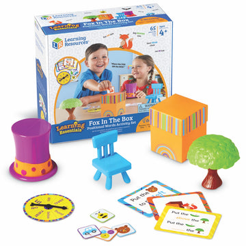 Learning Resources Fox in The Box Position Word Activity Set - Kids Board Spelling Educational Games, Vocabulary Reading Practice, Phonics Awareness
