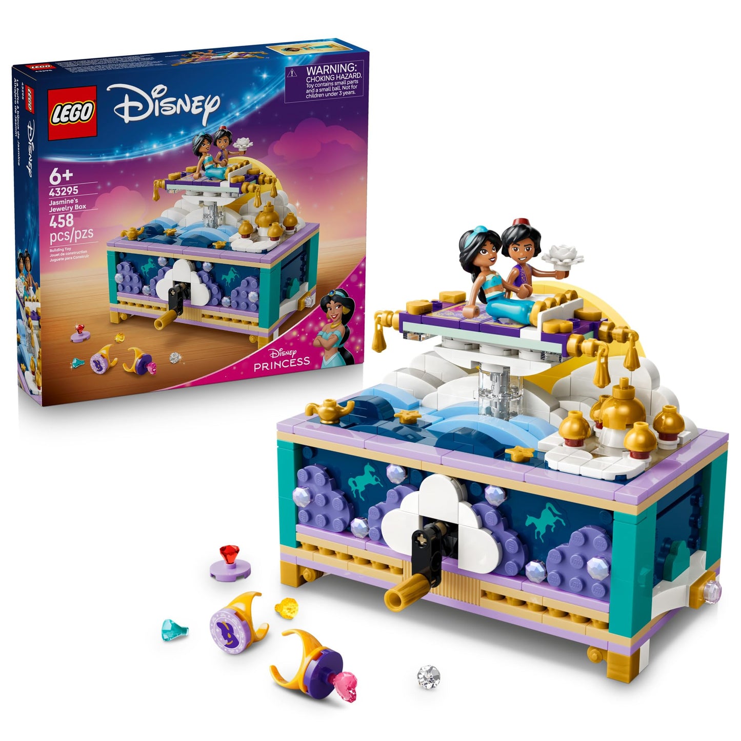 LEGO Disney Princess Jasmine's Jewelry Box 43295