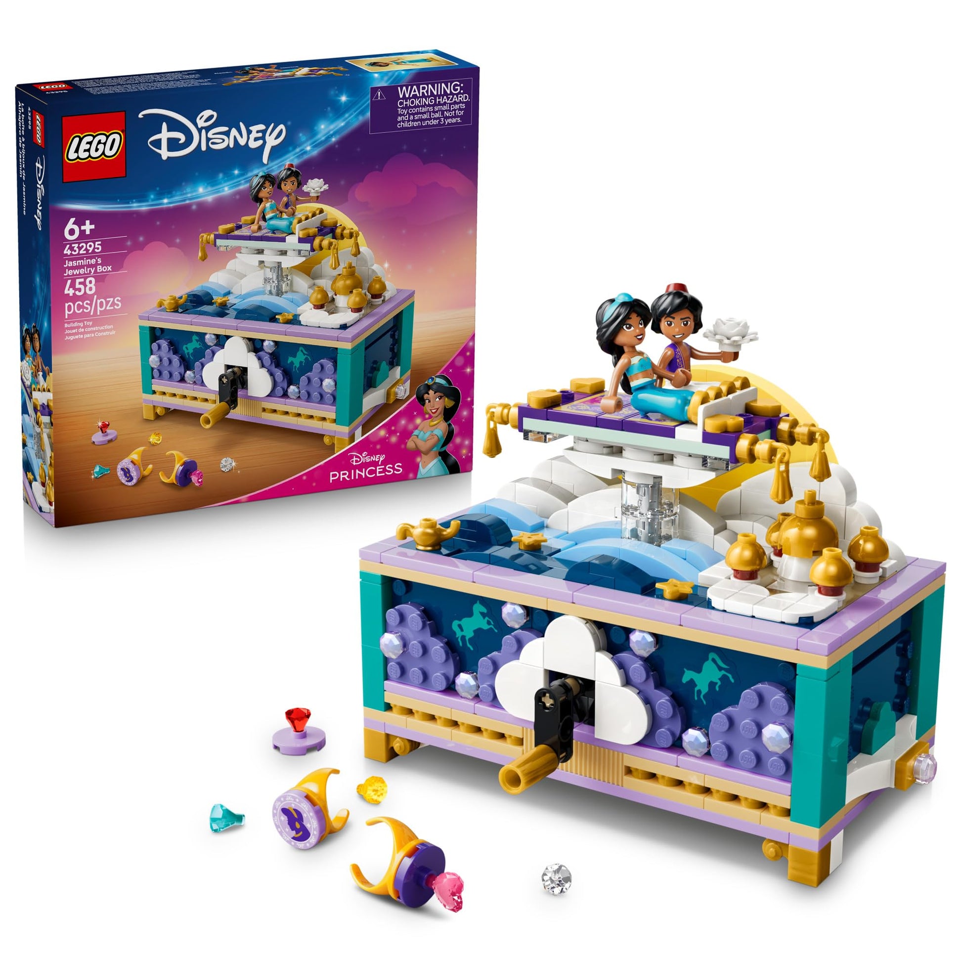 LEGO Disney Princess Jasmine's Jewelry Box 43295