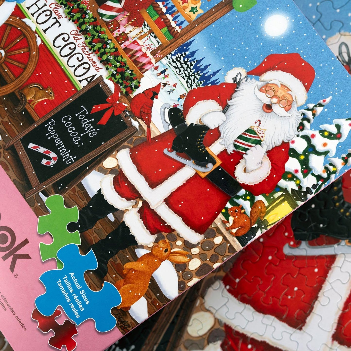 Springbok Mrs. Claus' Sweet Shop 400 Piece Jigsaw Puzzle for Family