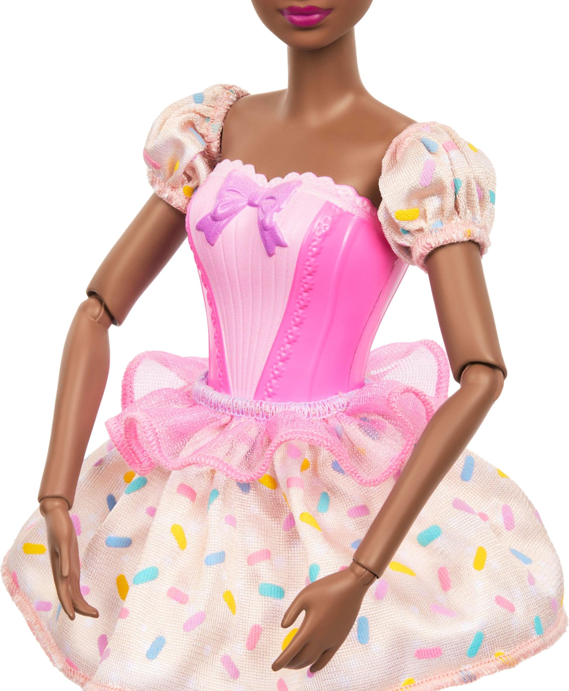 Barbie in the Nutcracker Land of Sweets Ballerina with Tutu and Candy Themed Accessories, Nikki