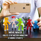 StikBot Zing Monsters, Complete Set of 6 Poseable Monster Action Figures, Includes Giggles, Goblin, Insector, Grim, Aquafang and Kyron