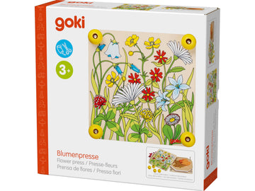 Goki Flower Press Spring Meadow Game