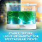 National Geographic Light-Up Ant Habitat Kit for Kids with Magnifiers