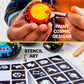Discovery™ Solar System Studio Rock Art Kit, 35-Piece Space Craft Painting Set, Paint and Decorate Galaxy Rocks with Stencils, STEM Art Kit for Kids