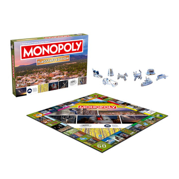 Monopoly Board Game - Flagstaff, AZ Edition: 2-6 Players Family Board Games for Kids and Adults, Board Games for Kids 8 and Up, Great for Game Night