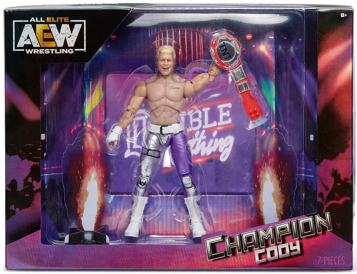 AEW Cody Rhodes TNT Champion Exclusive All Elite Wrestling Action Figure