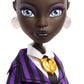 Monster High x Wednesday Doll and Accessories, Bianca Barclay Collectible in Nevermore Academy Uniform with Siren Amulet, Backpack and Doll Stand