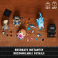 LEGO Harry Potter BrickHeadz Prisoner of Azkaban Figures 40677