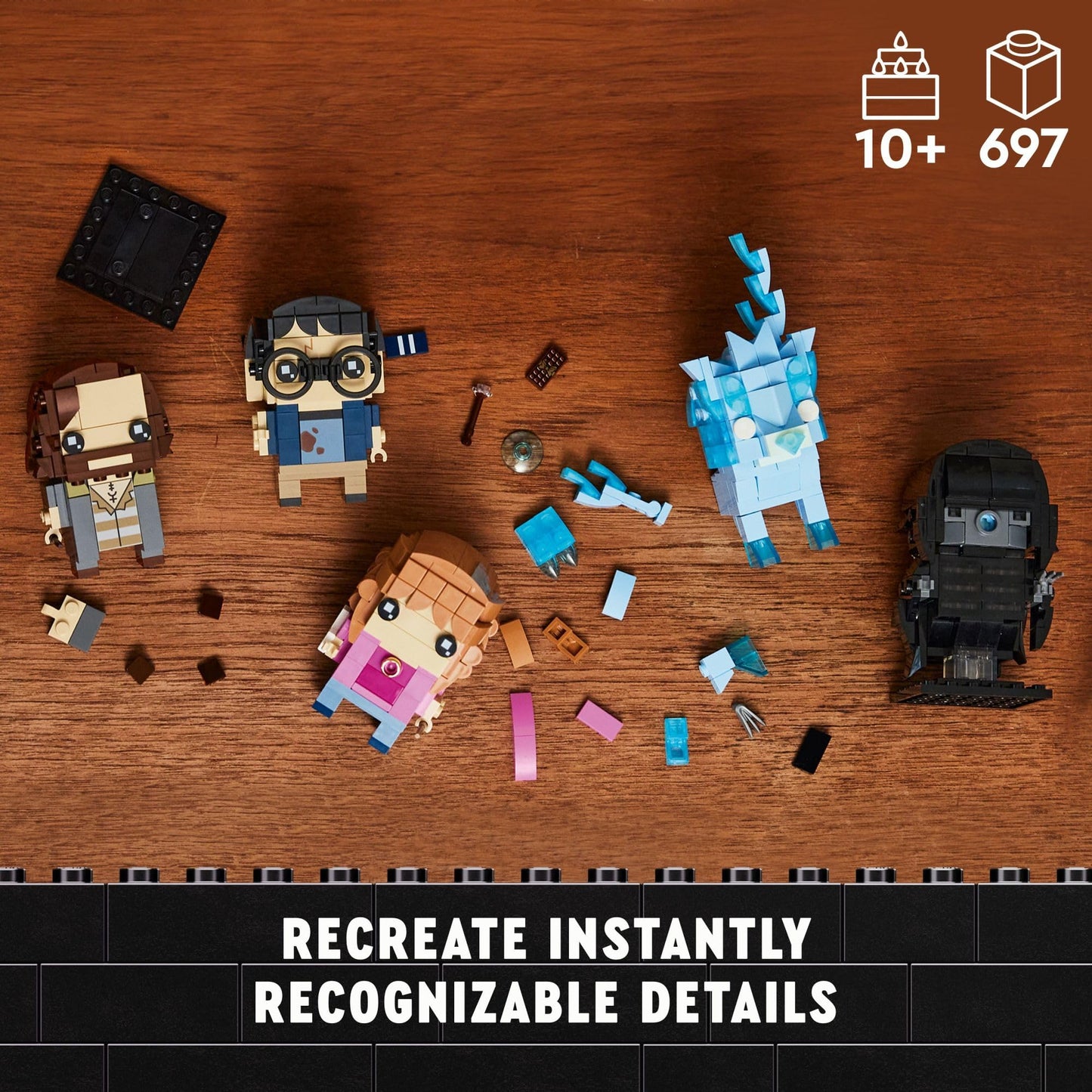LEGO Harry Potter BrickHeadz Prisoner of Azkaban Figures 40677