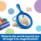 Learning Resources Primary Science Jumbo Magnifiers with Stand - 6 Pieces, Ages 3+, Science Classroom Accessories, Teacher Supplies, Observation Toys