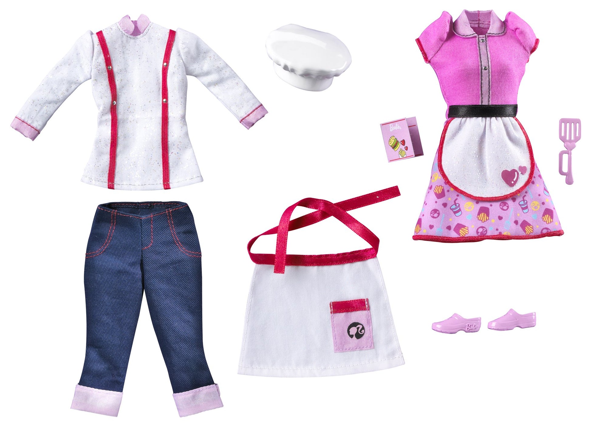 Barbie I Can Be Restaurant Fashion Pack