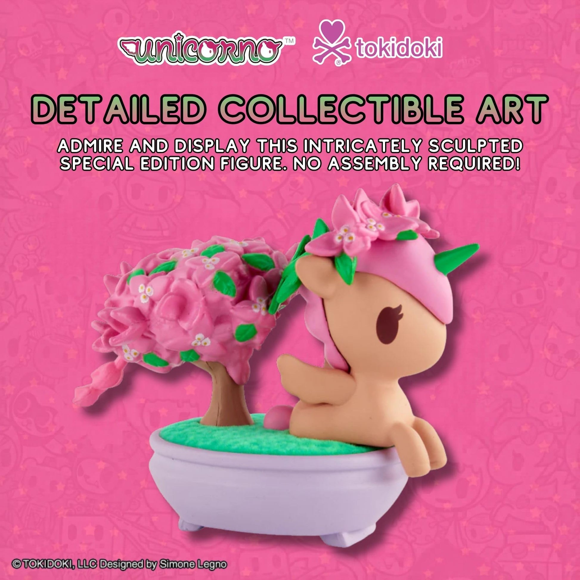 tokidoki™ Botanical Bonsai Unicorno™ Special Edition - Open-Box Mystery Figure Collectible Art for Kids Age 8+ and Adults - Small 2.75 Inch Vinyl